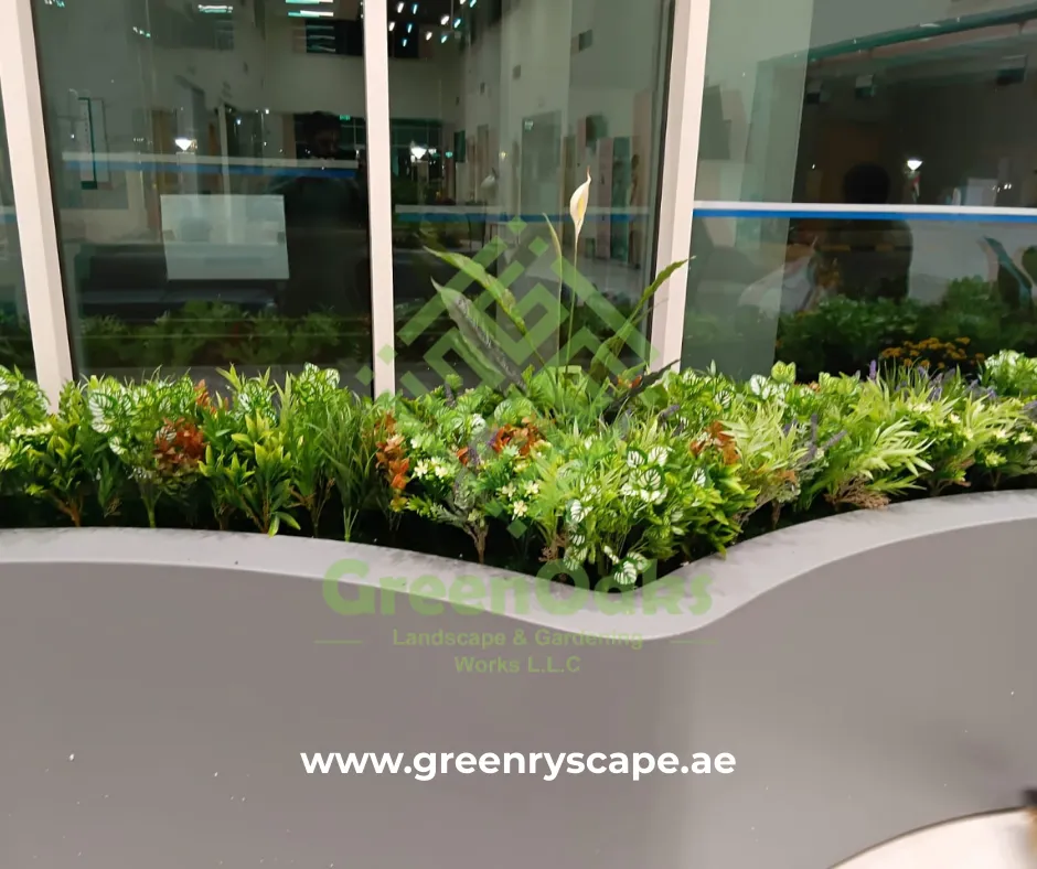 Completed Artificial Grass Installation Project Dubai